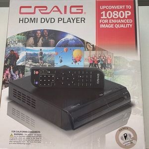 New Craig HDMI DVD Player
